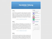 hzonline.wordpress.com Webseite Vorschau