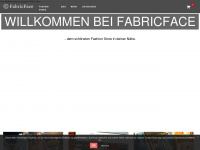 fabricface.com Webseite Vorschau