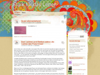 starkfuersleben.wordpress.com Webseite Vorschau