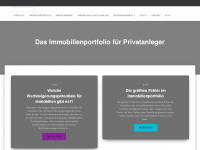 immobilien-portfolio.com Webseite Vorschau