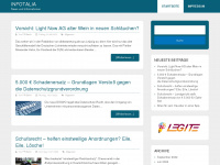 infotalia.de Webseite Vorschau
