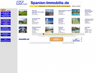immobilien-spanien.net Webseite Vorschau