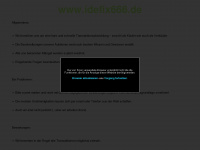 idefix666.de Webseite Vorschau