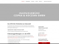 ing-buero-czipka.de Webseite Vorschau