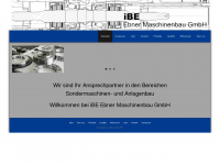 ing-buero-ebner.de Webseite Vorschau