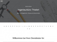 ing-buero-thielert.com Webseite Vorschau