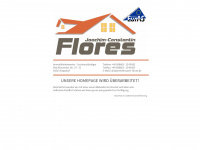 immobiliengutachter-flores.de Webseite Vorschau