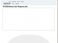 kopane.de Webseite Vorschau