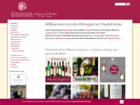 markelsheimer-wein.de Webseite Vorschau