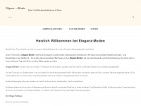 eleganz-moden.de Webseite Vorschau