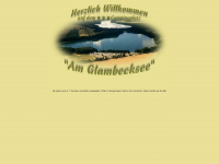 glambecksee.de Webseite Vorschau