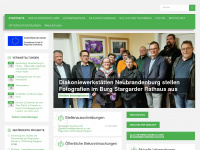 burg-stargard.de Webseite Vorschau