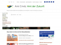 amt-crivitz.de Webseite Vorschau