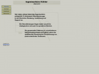 ingenieurbuero-koehler.de Webseite Vorschau