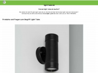 light-tube.de Webseite Vorschau