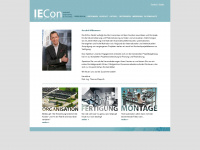 iecon.de Webseite Vorschau