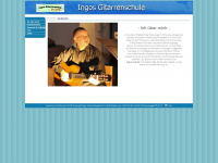 ingos-gitarrenschule.de Webseite Vorschau