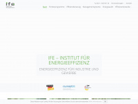 ife-energie.de Webseite Vorschau