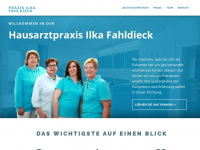 praxis-fahldieck.de Webseite Vorschau