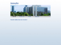 immofin-gmbh.de Webseite Vorschau