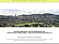 initiative-mit-krebs-leben.de Webseite Vorschau