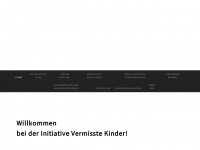 initiative-vermisste-kinder.de Webseite Vorschau