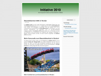 initiative2010.wordpress.com Webseite Vorschau