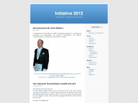 initiative2012.wordpress.com Webseite Vorschau