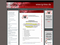 ig-biss.de Webseite Vorschau