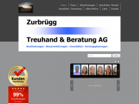 zurbruegg-treuhand.ch Webseite Vorschau
