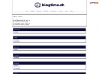 blogtime.ch Webseite Vorschau