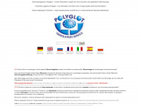 polyglot-europe.com Webseite Vorschau