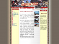 buggysafaris.com Webseite Vorschau