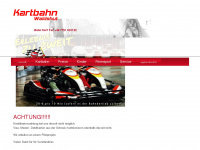 kartbahn-waldshut.de Webseite Vorschau