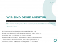 comon-werbeagentur.de Webseite Vorschau