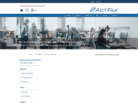 actfax.com Webseite Vorschau