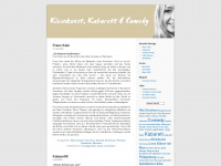 kabarettundcomedy.wordpress.com Webseite Vorschau