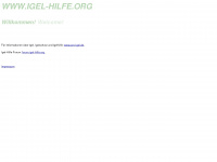 igel-hilfe.org Webseite Vorschau