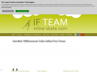 inline-skate.com Webseite Vorschau
