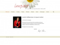 impact-institut.com Webseite Vorschau