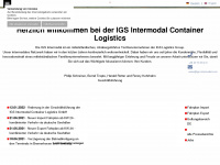 igs-intermodal.com Webseite Vorschau