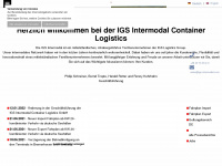 igs-intermodal.de Webseite Vorschau