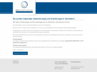 implantate-viernheim.de Webseite Vorschau
