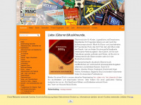 acoustic-music-books.de Webseite Vorschau