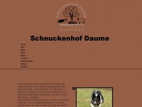 schnuckenhof-daume.de Webseite Vorschau