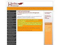 henfling-ausbildungen.de Webseite Vorschau