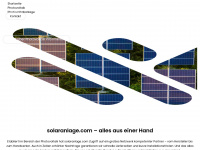 solaranlage.com Webseite Vorschau
