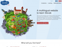 slovake.eu Webseite Vorschau