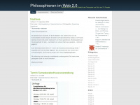 philoweb.wordpress.com Webseite Vorschau