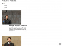 johanneswildner.com Webseite Vorschau